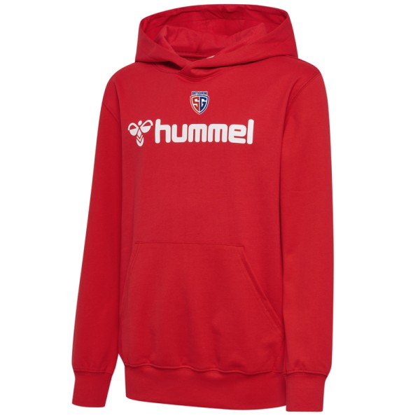 SG BBM Kids Cotton Logo Hoodie / rot